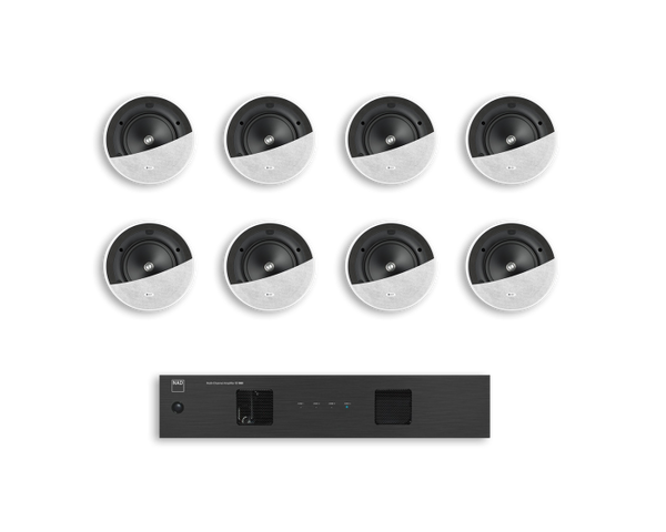 4 Zone 6.5" Entry Level Multi-Room Audio Package